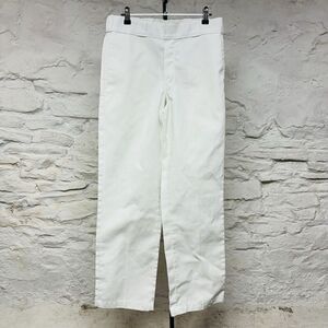 Dickies 874 Pants Mens Original Fit Classic Work Uniform Bottoms White 30x31